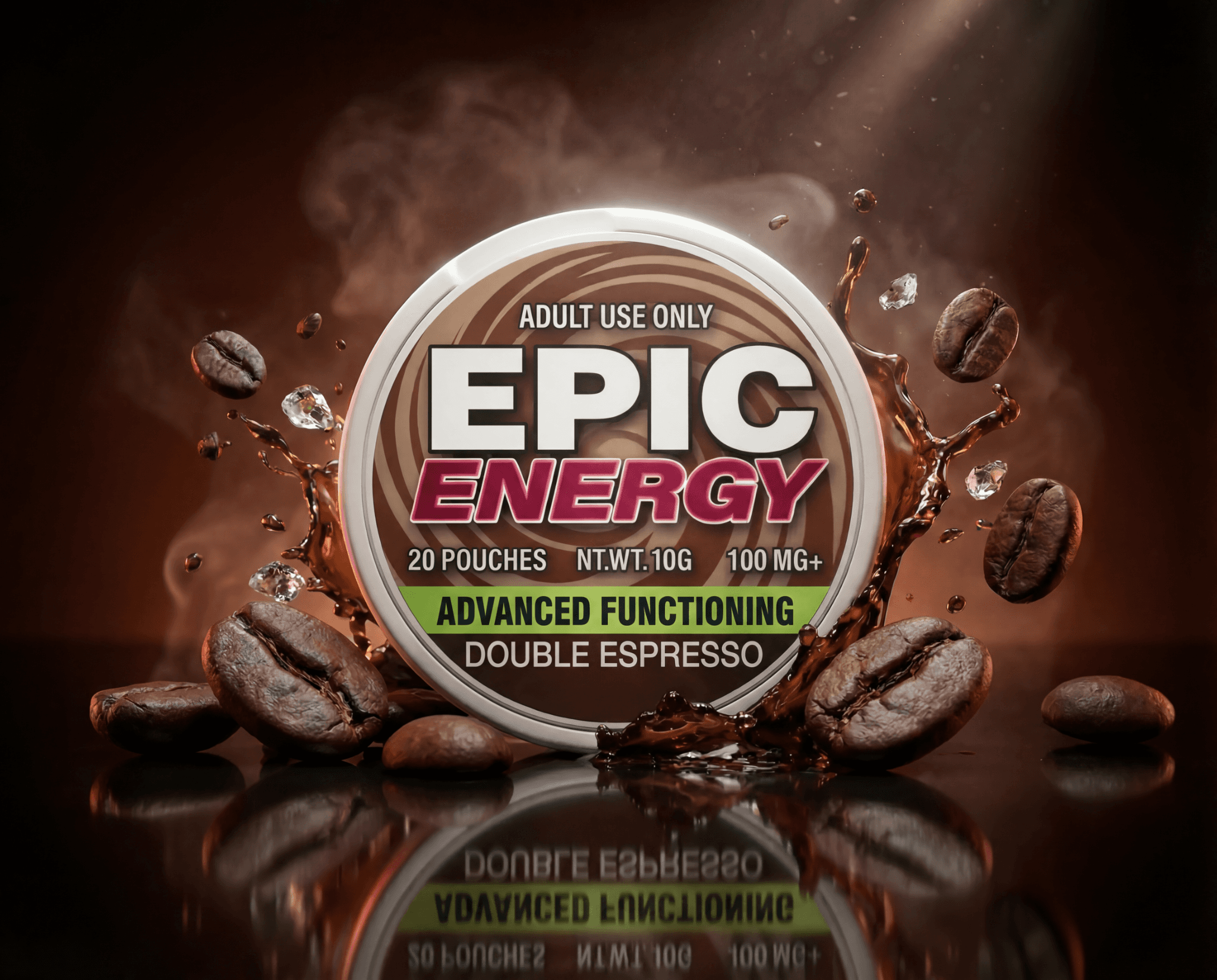 EPIC ENERGY Double Espresso — Advanced Functioning