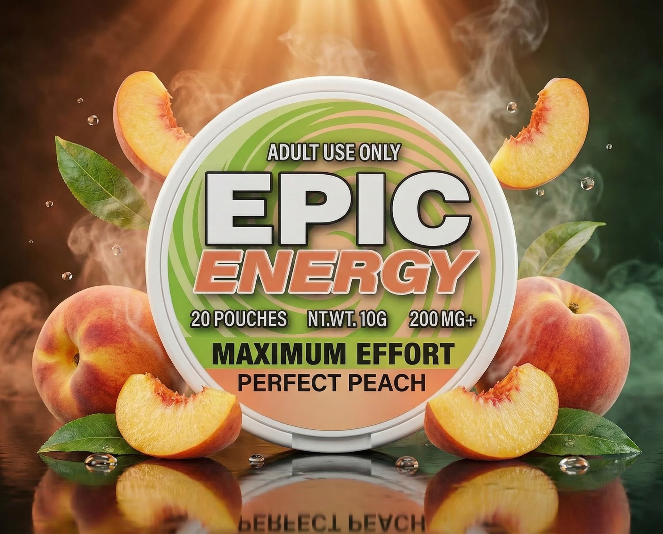 EPIC ENERGY Maximum Effort — Perfect Peach